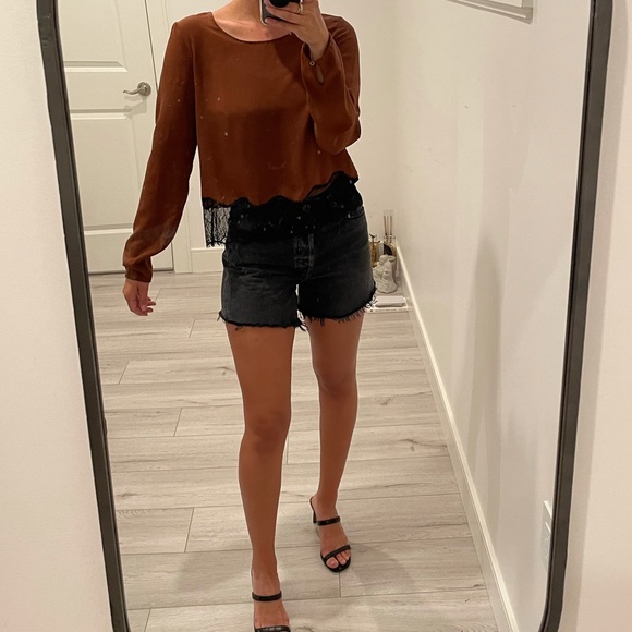 100% Silk Wilfred Blouse - Picture 1 of 10